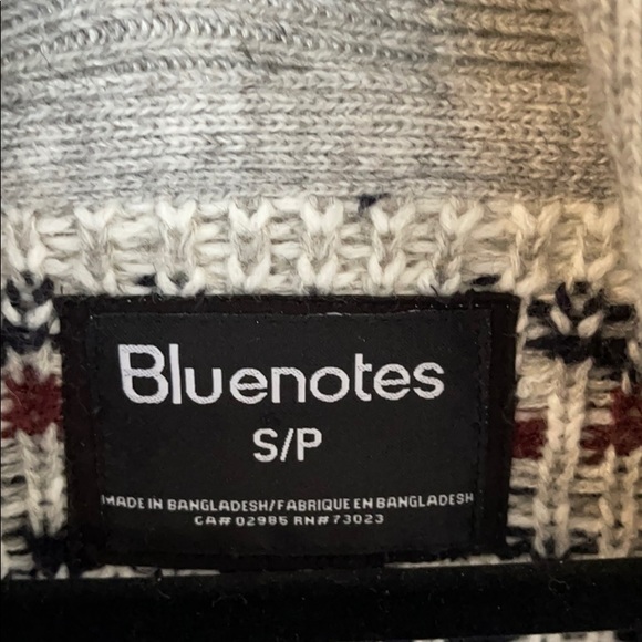 Men’s Bluenotes Button down Cardigan. Small. - Picture 2 of 12